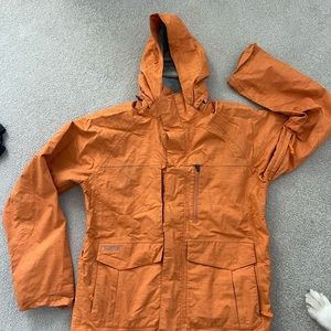 Burton Orange Snowboard Jacket Size Medium